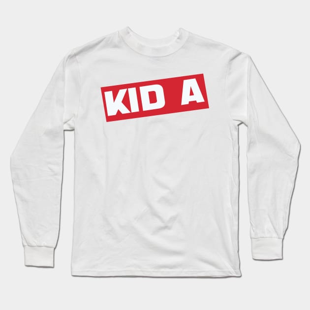 KID A (radiohead) Long Sleeve T-Shirt by Easy On Me